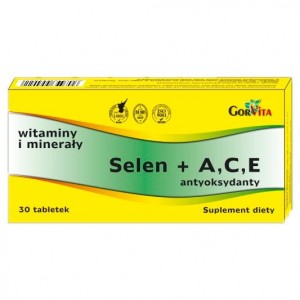 Selen A,C,E 30 tabletek